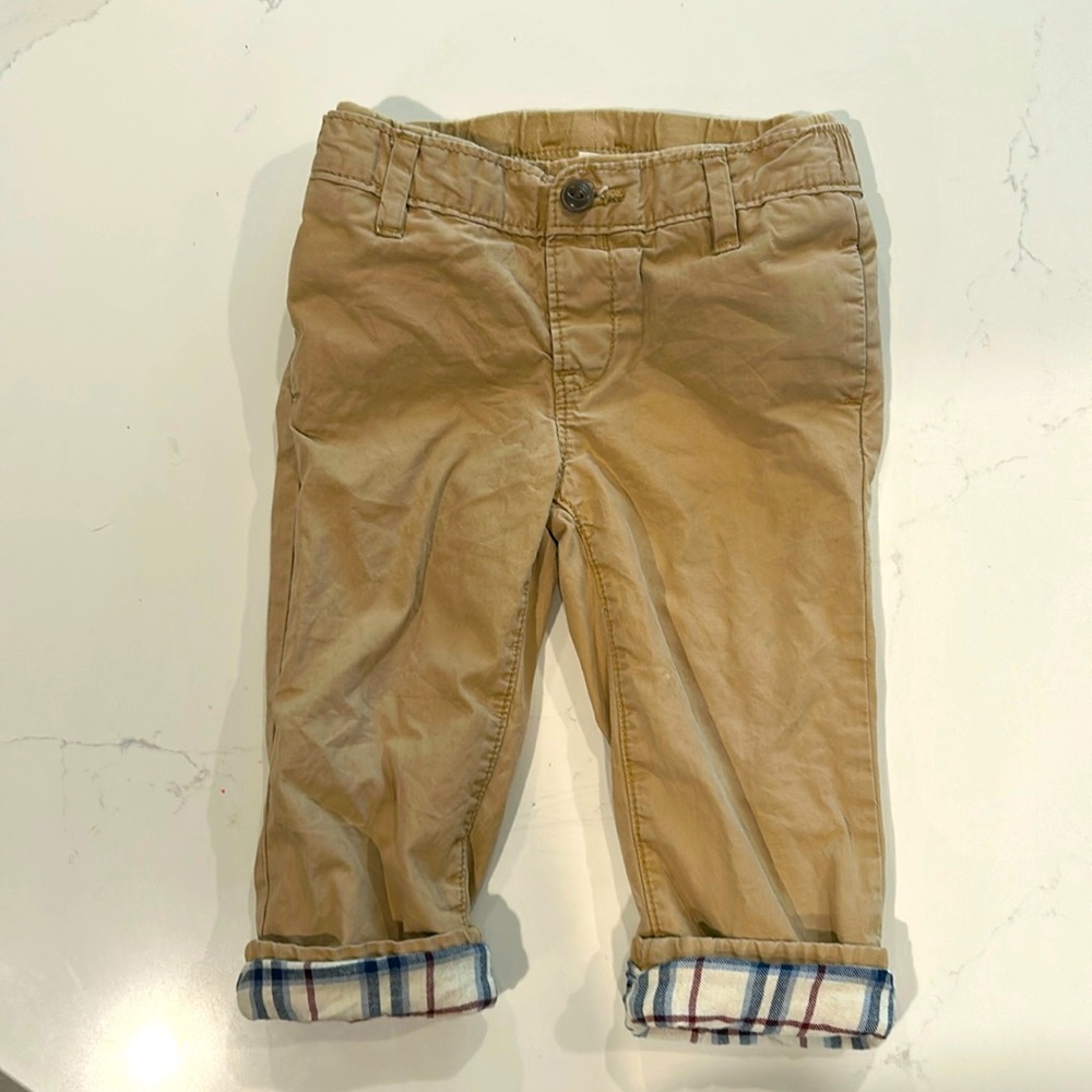 Boys Lined Gap Pants Size 18-24 months.